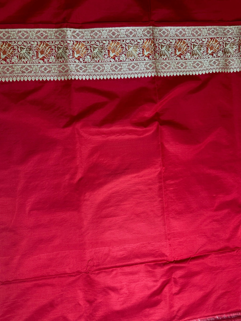 Pure Katan Silk Handloom Banarasi Saree - Katan Banaras