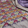 Pure Katan Silk Handloom Banarasi Saree – Rangkaat Box Design with Multicolour Minakari & Heavy Pallu