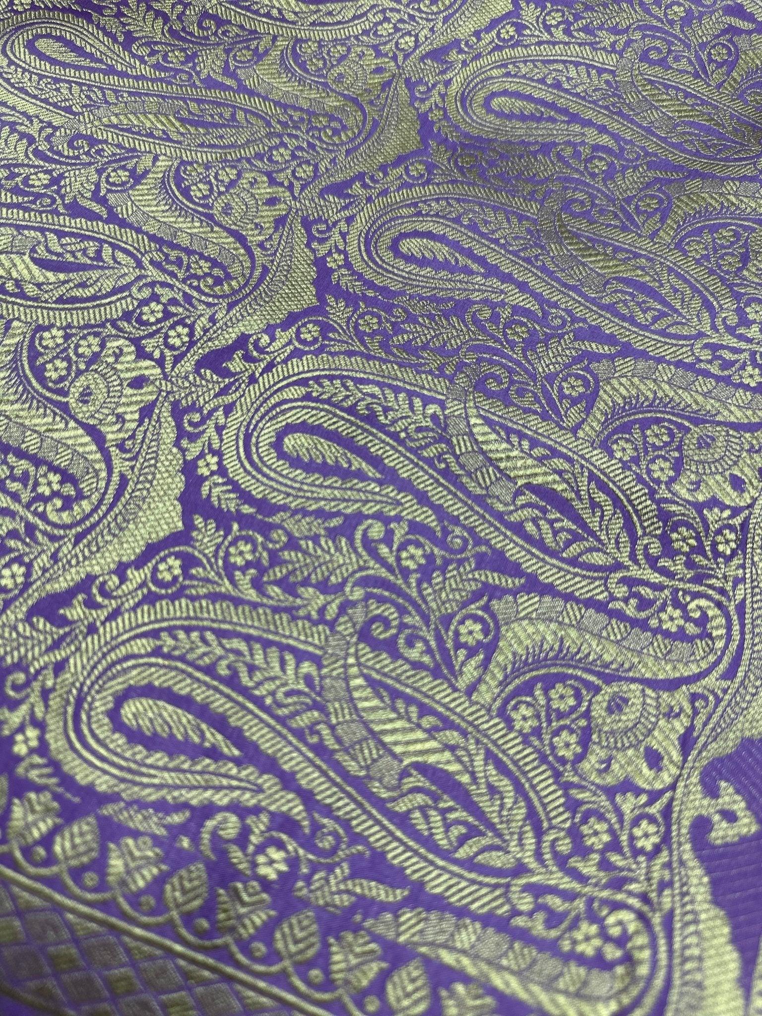 Pure Katan Silk Jaalwork Banarasi Saree - Katan Banaras