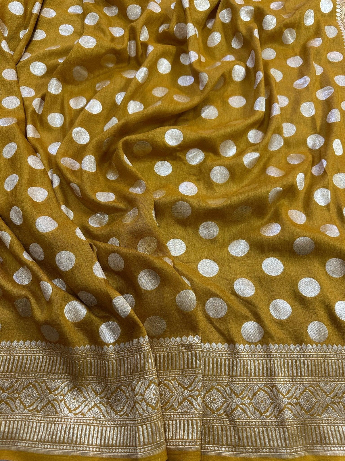Pure Moonga Silk Banarasi Saree - Katan Banaras