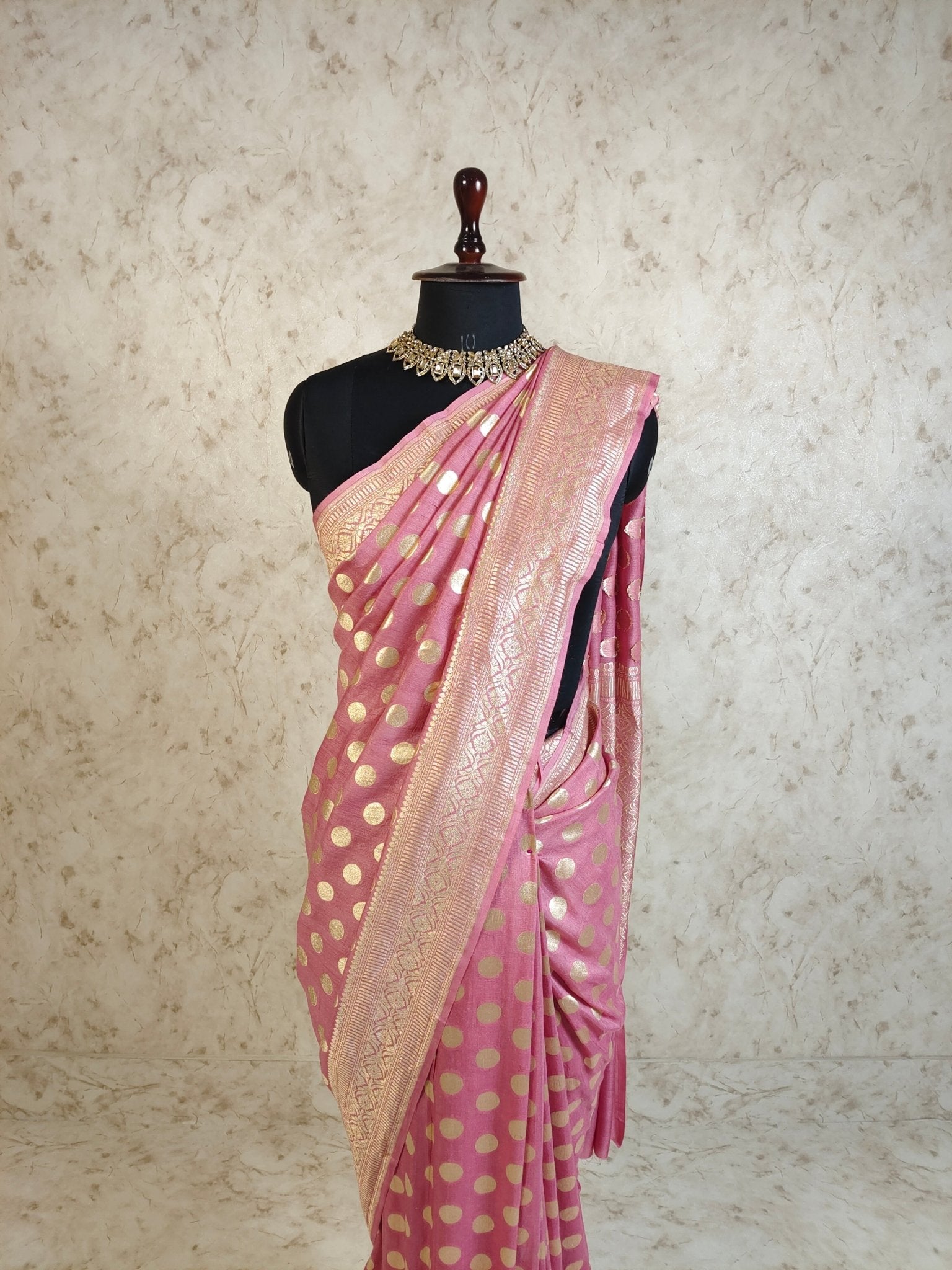 Pure Moonga Silk Banarasi Saree - Katan Banaras