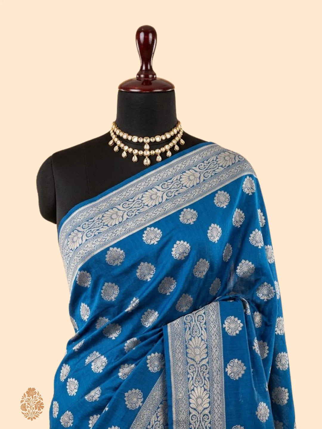 Pure Moonga Silk Banarasi Saree – Handwoven Elegance from Varanasi | Katan Banaras