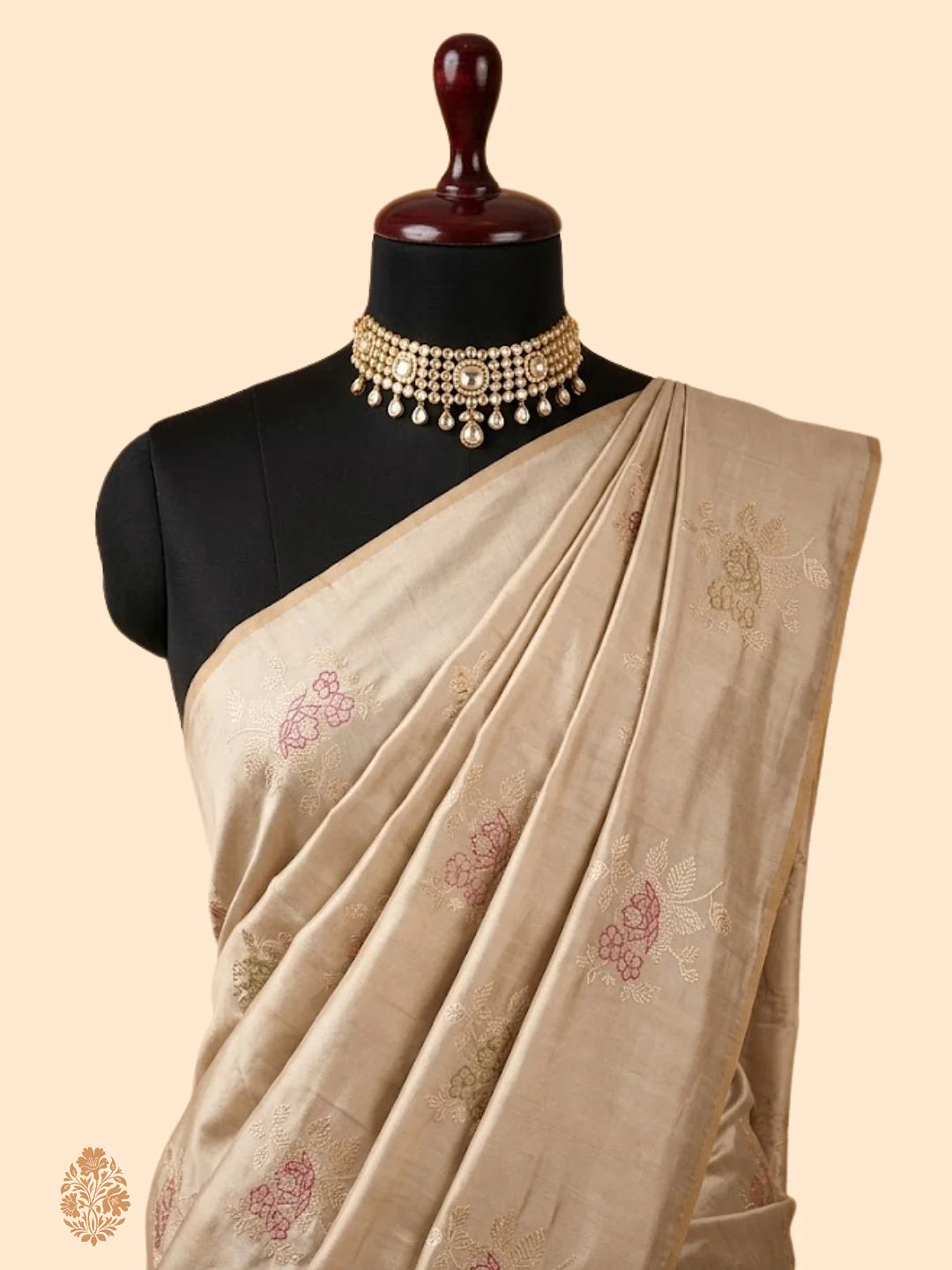 Pure Katan Silk Kadhwa Buta Handloom Banarasi Saree – Real Zari Motifs & Heritage Weave